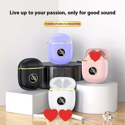 Wireless Bluetooth Headset Sports ENC Noise-canceling low latency gaming mode.