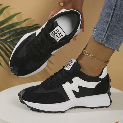 Women Color-Block Chunky Sneakers Non-Slip Casual size 42 foot length 25.5cm.