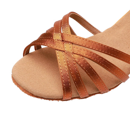 Women Latin Ballroom Soft Suede Dance Shoes suede sole