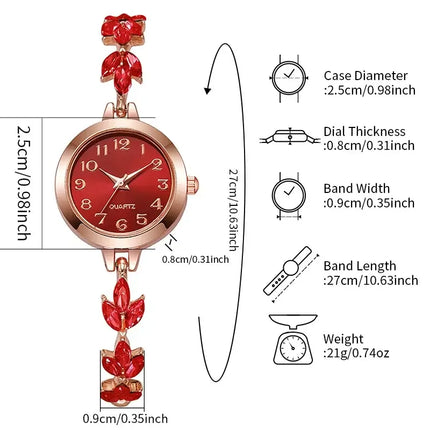 Women Luxury Rhinestone Bracelet Quartz Watch elegant women’s watch