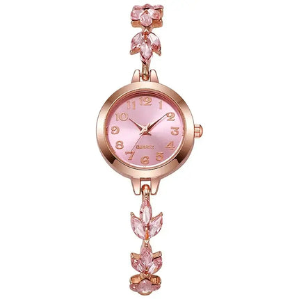 Women Luxury Rhinestone Bracelet Quartz Watch CE certified watch