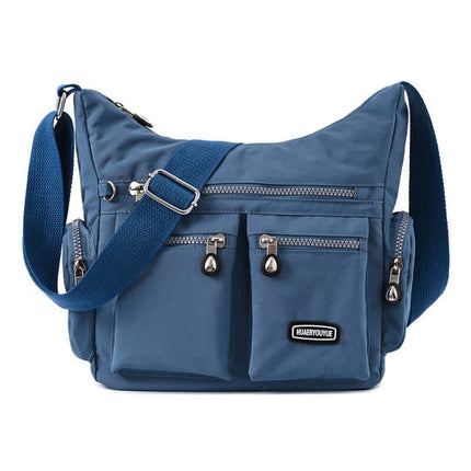 Women Shoulder Bags Multiple Pockets Waterproof Bag 18cm height.