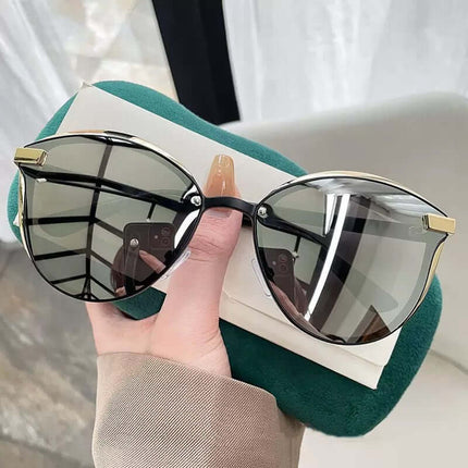 Women Stylish Polarized Sunglasses UV400 Alloy Top high definition glare reduction capability ideal for weekend outdoor fishing