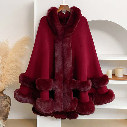 Womens Knitted Cardigan Shawl Cape Coat Wrap Shawl Style