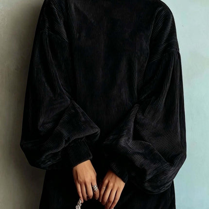 Women's Long Sleeve Puff Sleeve Casual Dress Everyday Fashion Style