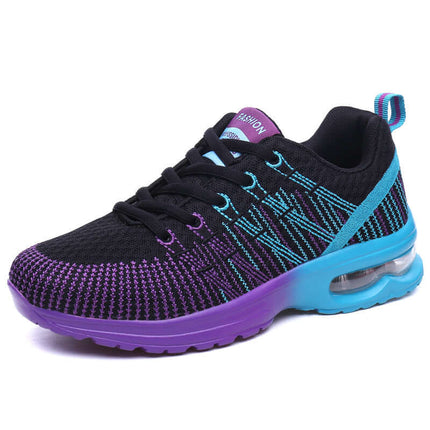 Womens Mesh Breathable Fitness Casual Sports Shoes PU sole