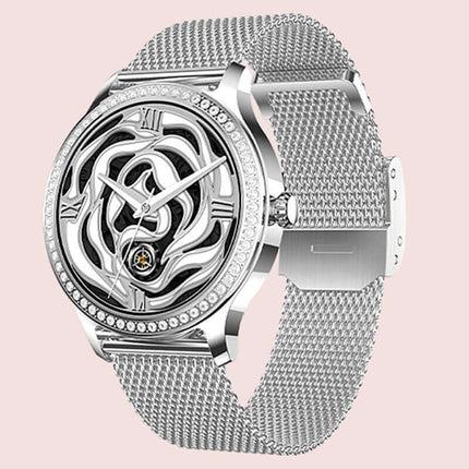 Women's Smartwatch Bluetooth Calling Fitness Tracker gold color