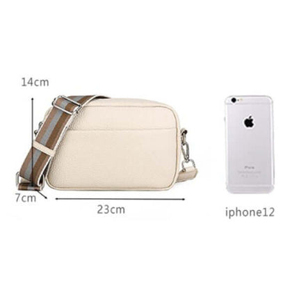 Womens Small Square PU Leather Shoulder Bag travel use display