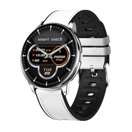 Y90 GPS Smart Watch Fitness Heart Rate Blood Pressure side profile
