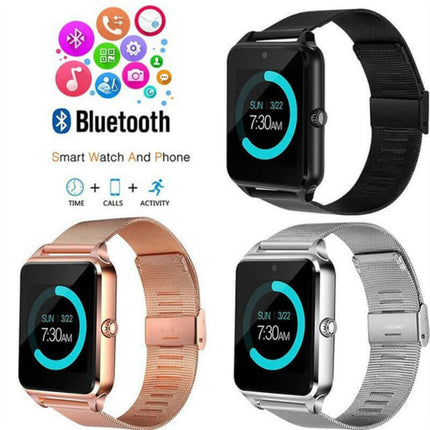 Z60 Bluetooth Smart Watch Fitness Health Tracker front view