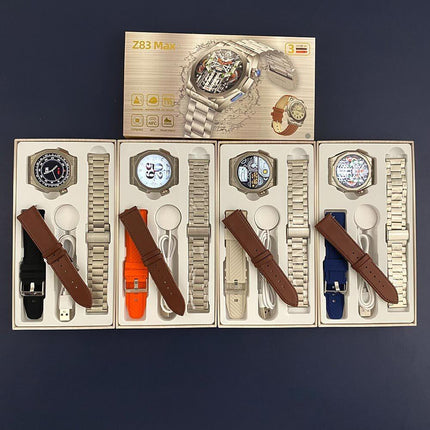 Smart Health Watch With Bluetooth Calling front view on wrist