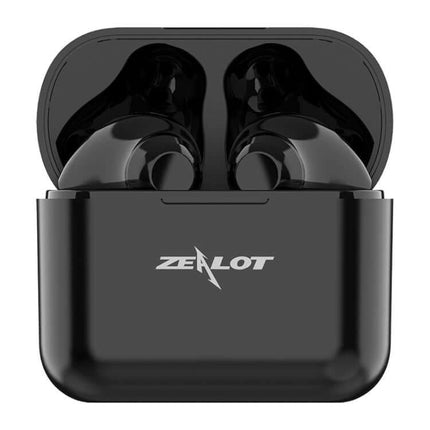 zealot t3 tws wireless bluetooth earphones charging box